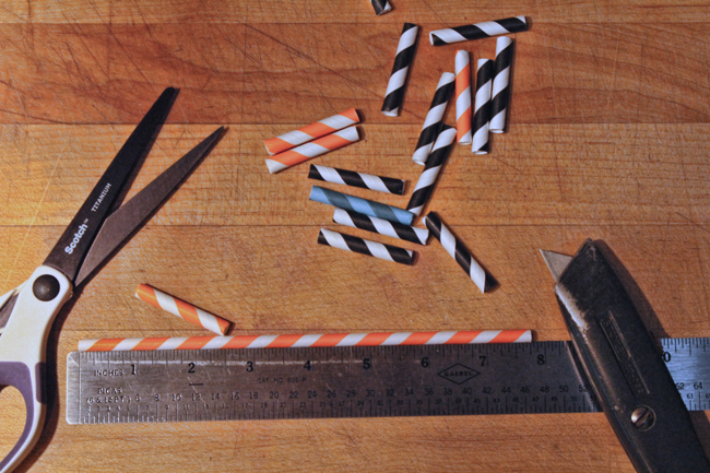 Cut-straws-to-proper-length