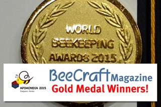 Apimondia gold medal